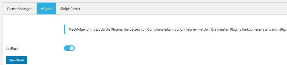 Complianz Reiter Plugins