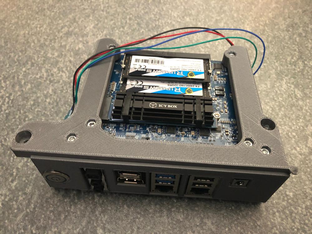 Odroid H2+ von unten