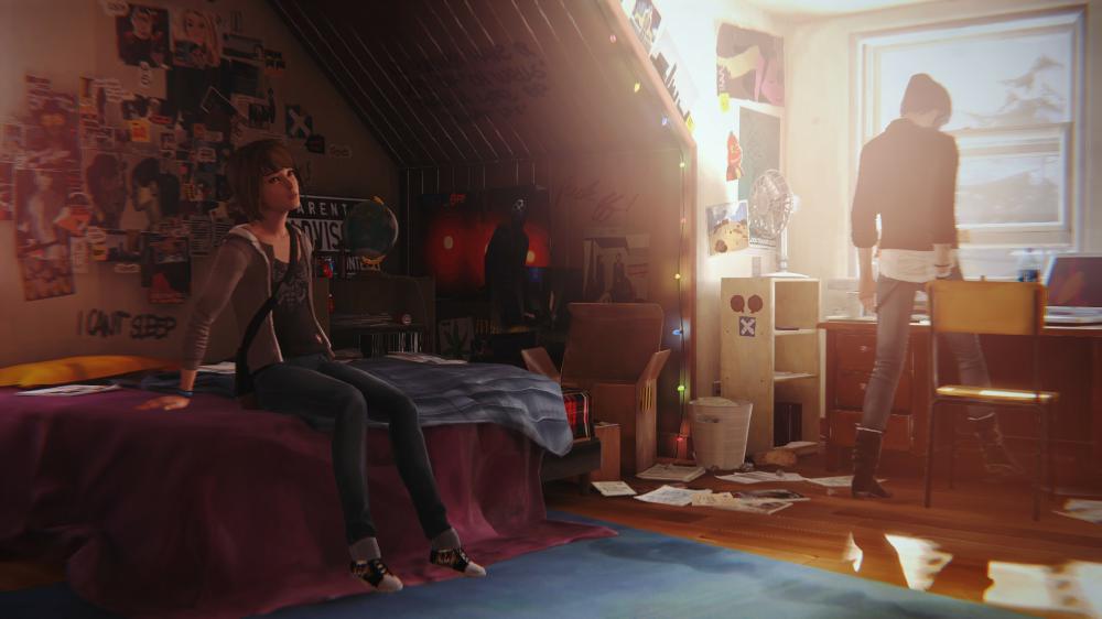 Life is Strange Zimmer von Chloe mit Max und Chloe